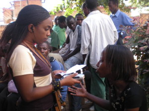 Rwanda Girls Journalism 2009