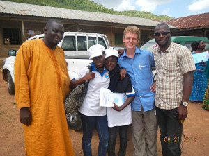 Thomas, Janet, Fatima, Jonas (author of blog) and Joshua