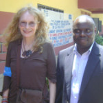 Mia Farrow in Guinea 